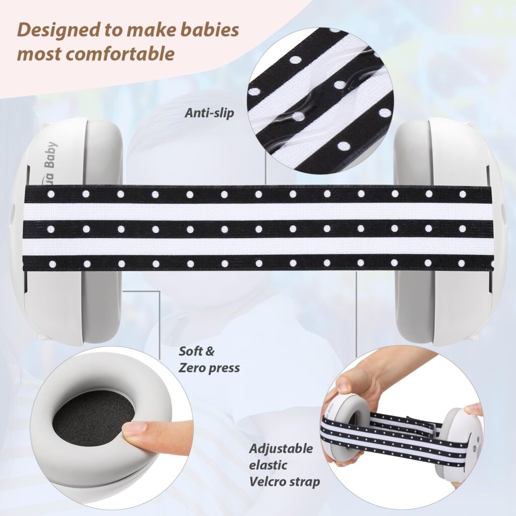 Baby Ear Protection, Noise Cancelling Headphones for Babies and Toddlers Up to 36 Months