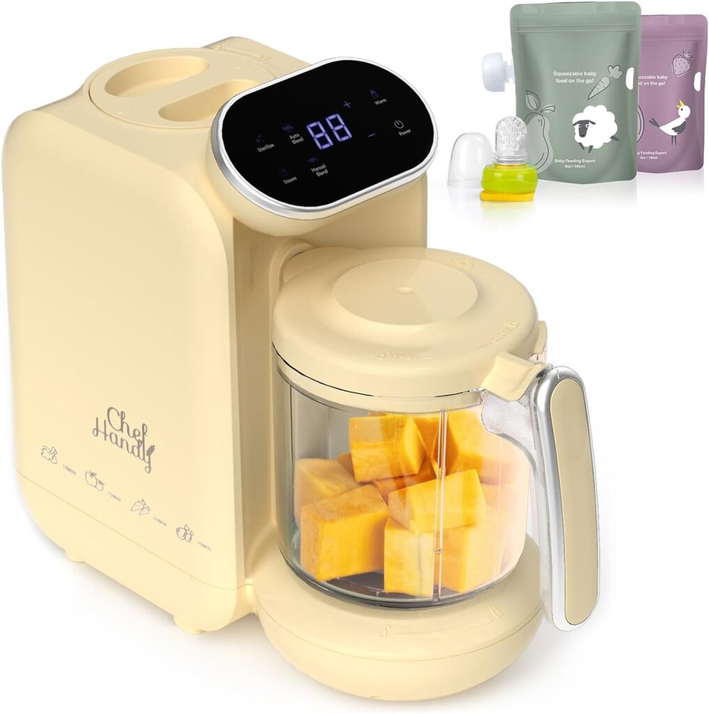 baby food maker 5 in 1 baby food processor smart control multifunctional steamer grinder with steam pot auto cooking gri 1017x1024 1