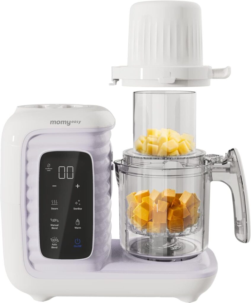 baby food maker multifunction baby food processor chopper grinder baby food steamer and puree blender in one with bottle 847x1024 1