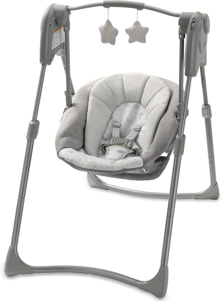 Graco® Slim Spaces™ Compact Baby Swing, Reign