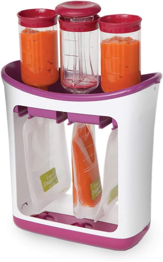 infantino squeeze station for homemade baby food pouch filling station for puree food for babies and toddlers dishwasher 638x1024 1