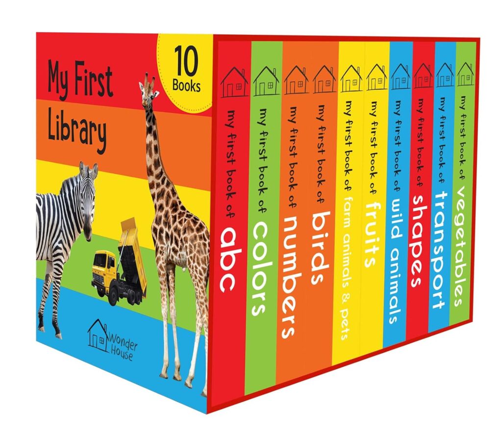 My First Library: Boxset of 10 Board Books for Kids Board book – April 25, 2018