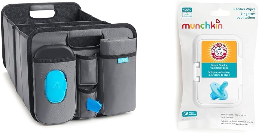 Munchkin® Brica® Out-n-About™ Collapsible Trunk Organizer Diaper Changing Station