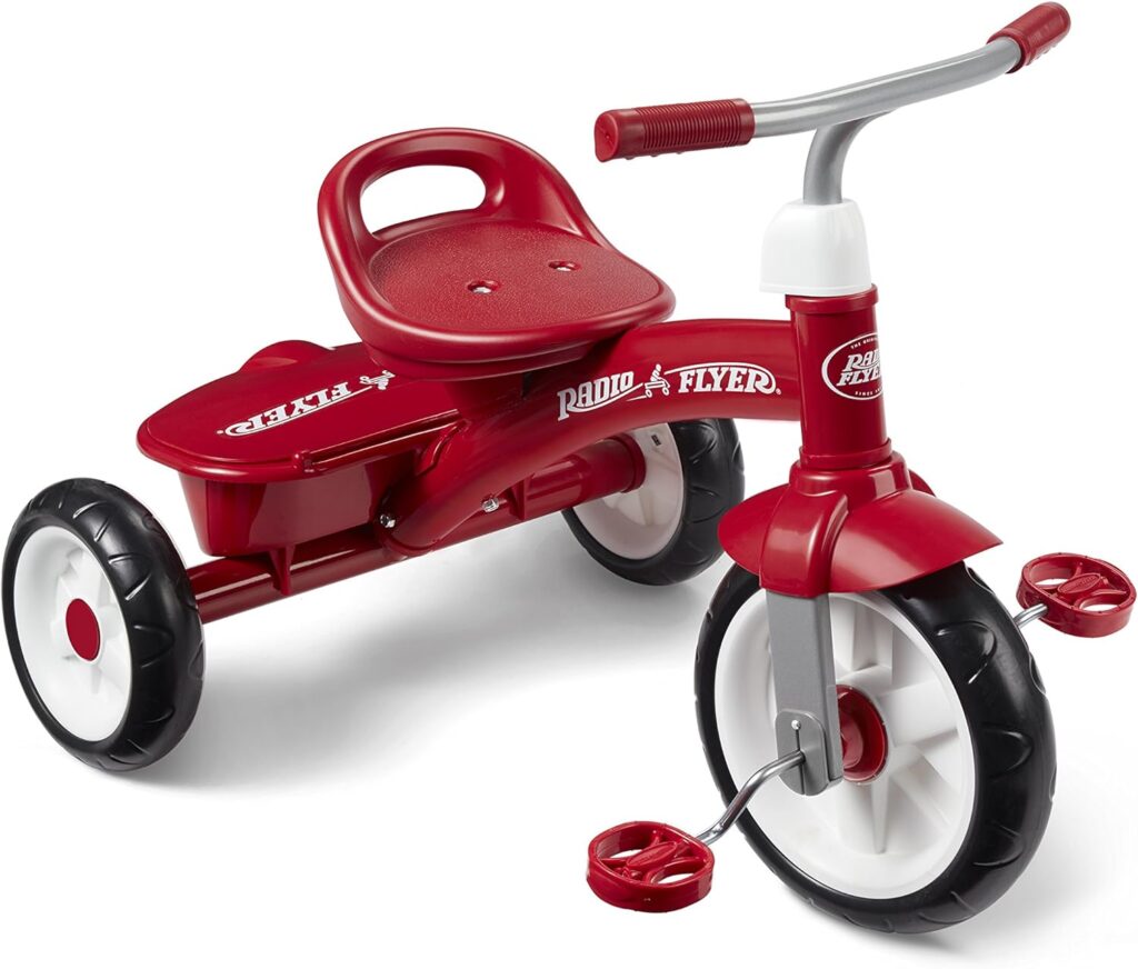 radio flyer red rider trike outdoor toddler tricycle for ages 25 5 amazon exclusive