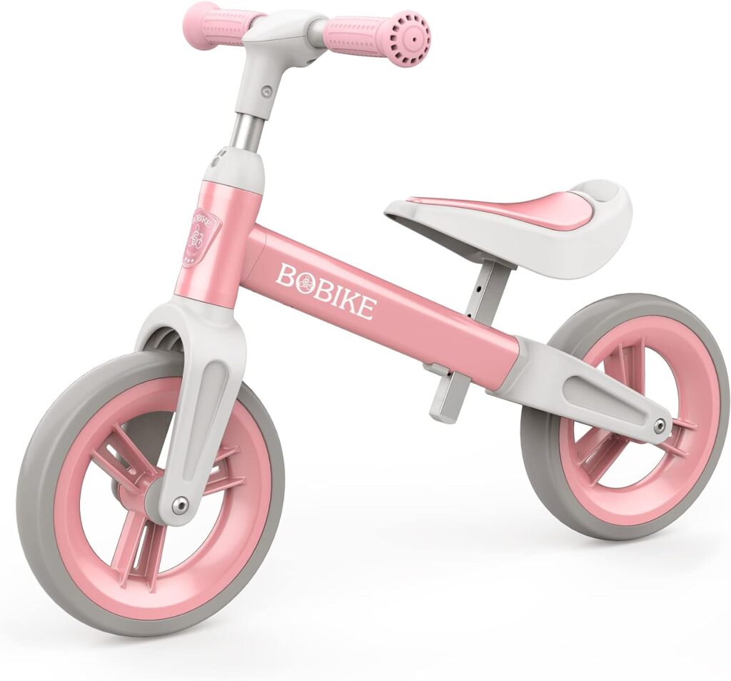 toddler balance bike toys for 1 to 4 year old girls boys adjustable seat and handlebar no pedal training bike best gifts